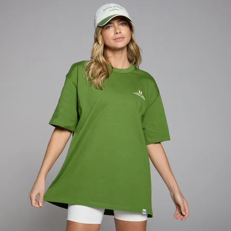 T-shirt graphique MP Lifestyle pour femmes – Pin foncé