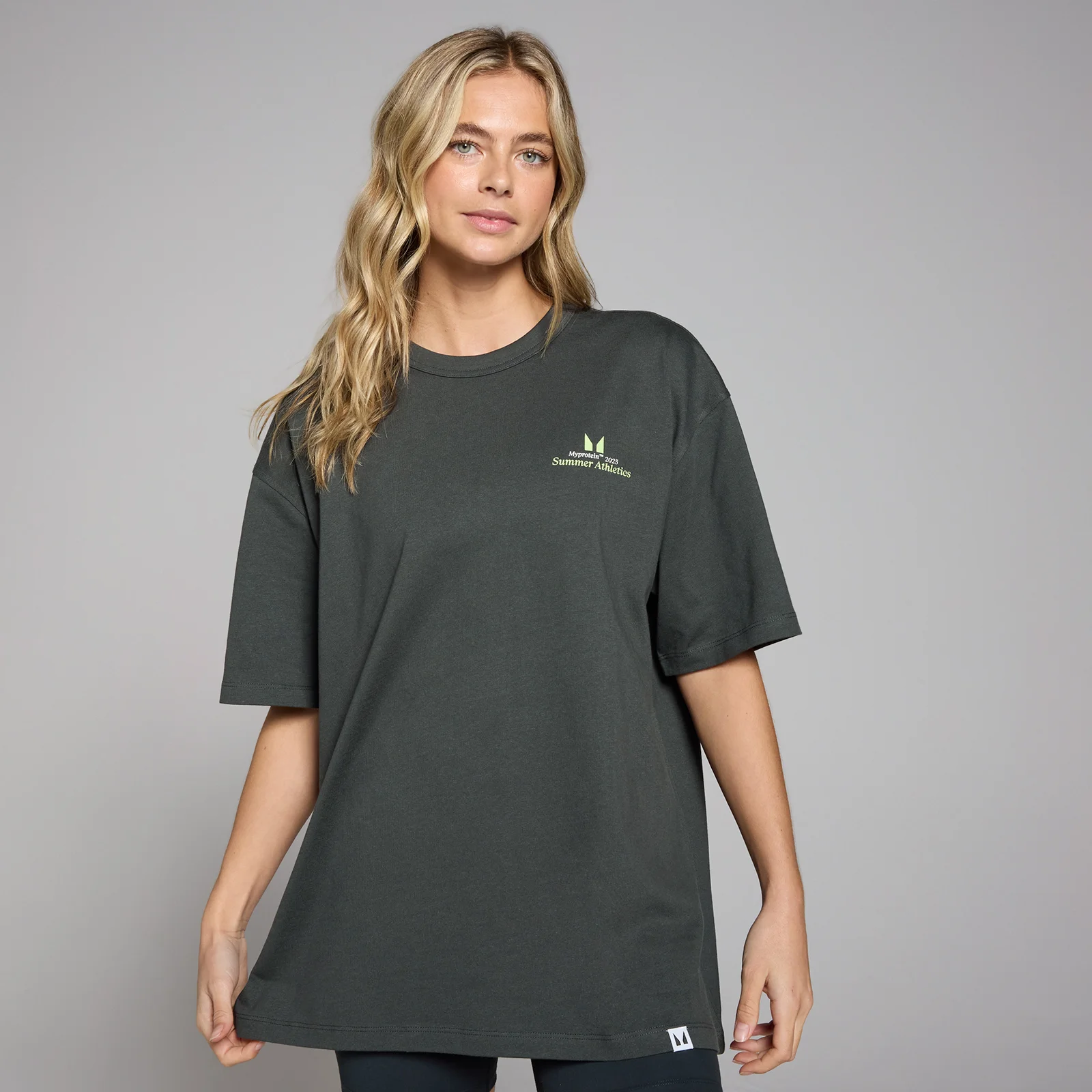 T-shirt graphique MP Lifestyle pour femmes – Noir délavé - XXS-XS Image 1