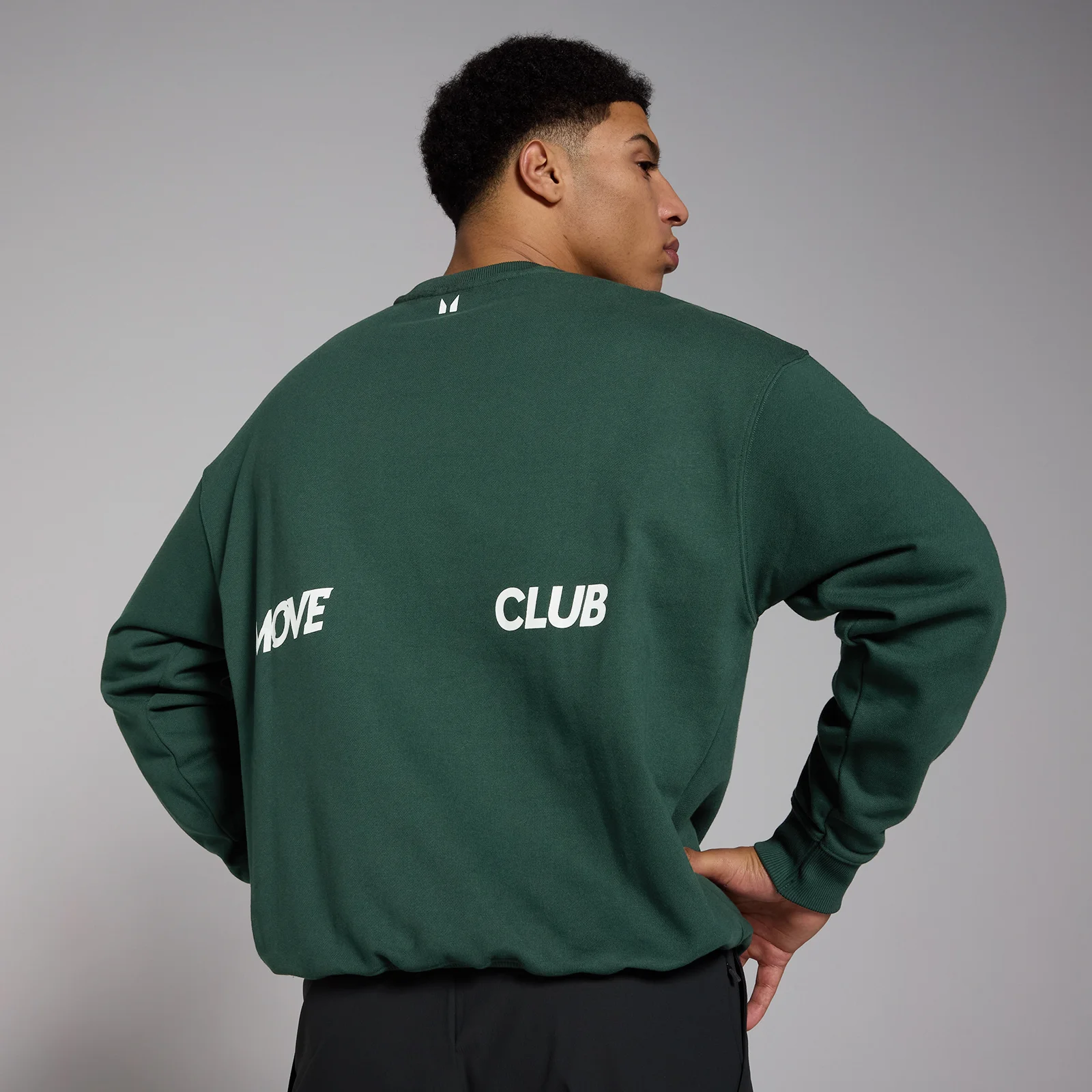 Sweat oversize MP Tempo Graphic pour hommes – Vert foncé - XXL Image 1