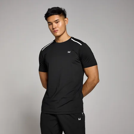 T-shirt MP Tempo Binding pour hommes – Noir