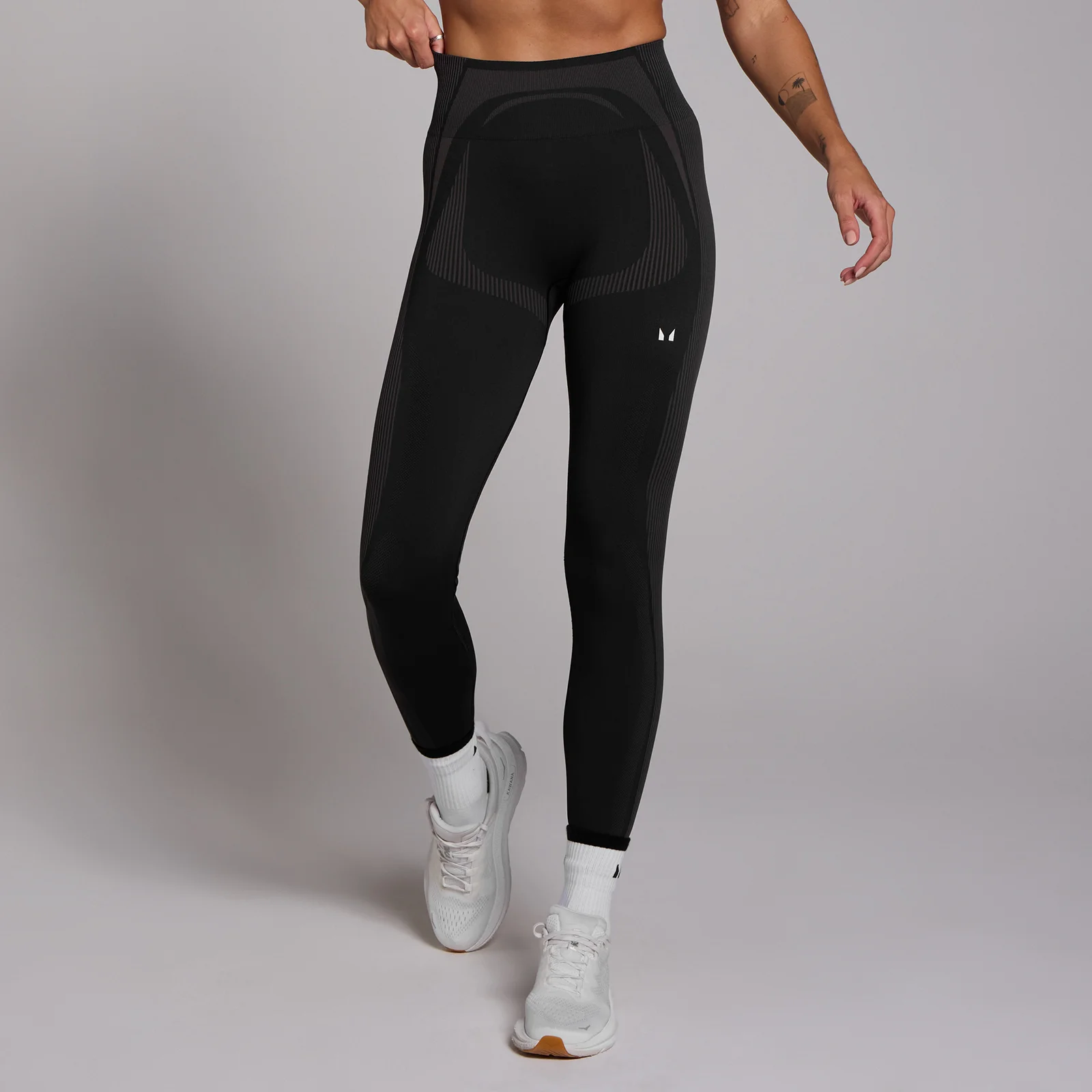 Legging hybride sans coutures MP Tempo pour femmes – Noir - S Image 1