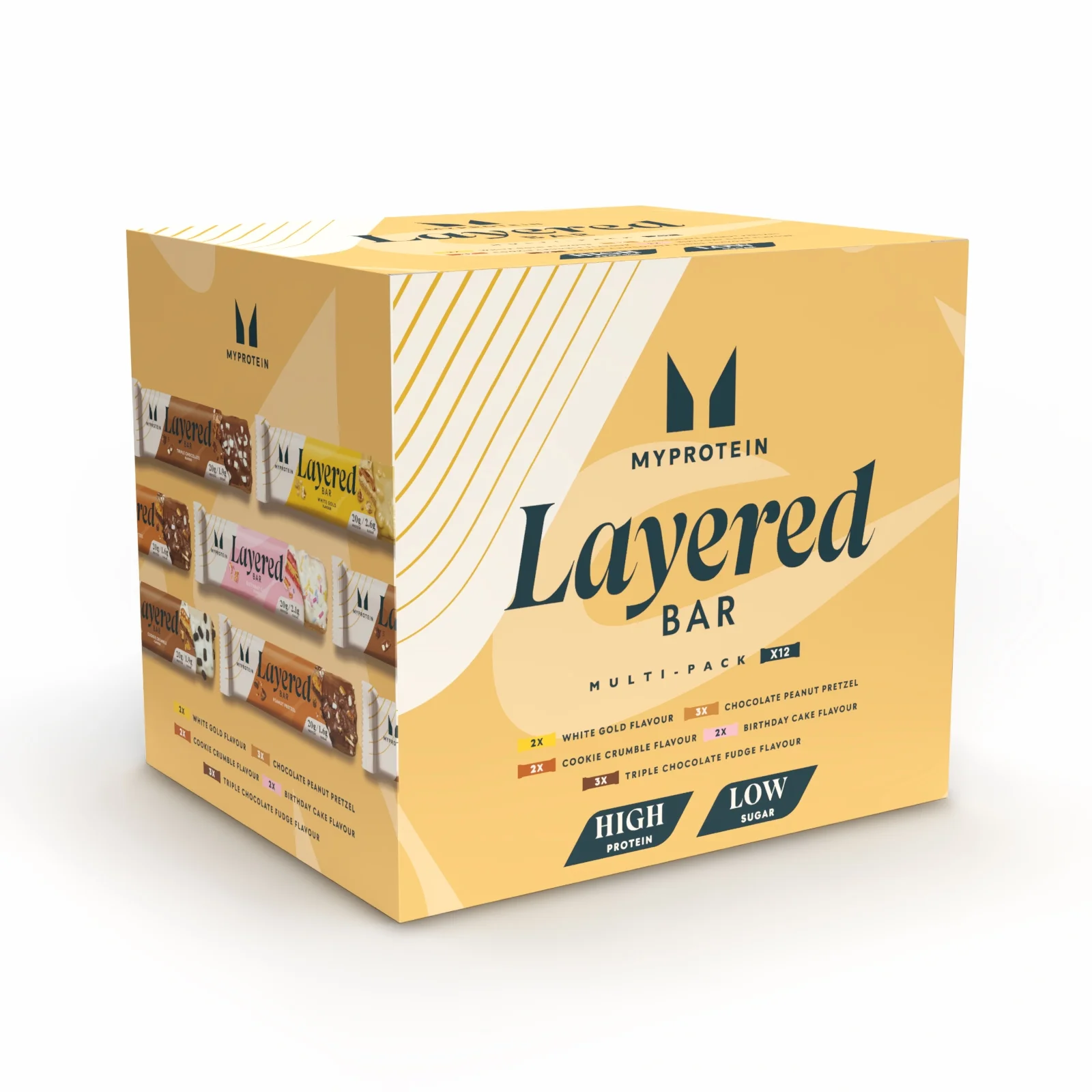Boîte d’assortiment de barres de protéines à 6 couches Image 1