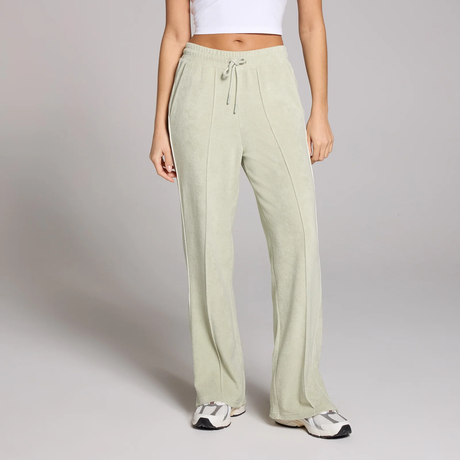Jogging en tissu éponge MP Lifestyle pour femmes – Vert minéral - XL Image 1