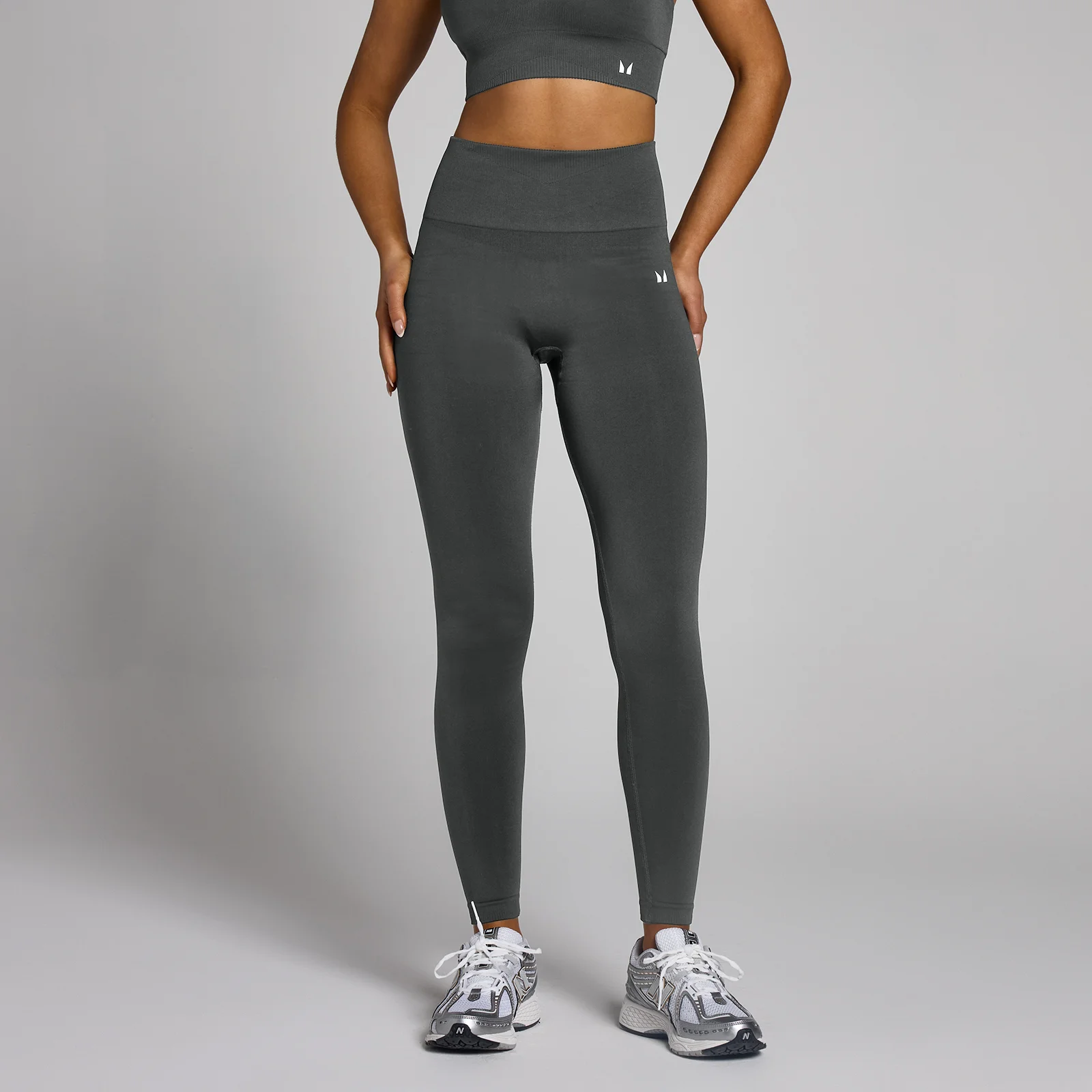 Legging sans coutures MP Tempo pour femmes – Gris nuit - S Image 1