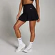 Jupe-culotte de tennis plissée MP Tempo pour femmes – Noir