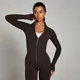 Veste zippée sans coutures MP Tempo Ultra pour femmes – Café moulu