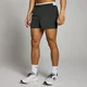 Short d’entraînement en matière tissée avec entrejambe de 8 cm MP Tempo pour hommes – Noir délavé