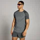 T-shirt en maille filet MP Velocity pour hommes – Gris foncé
