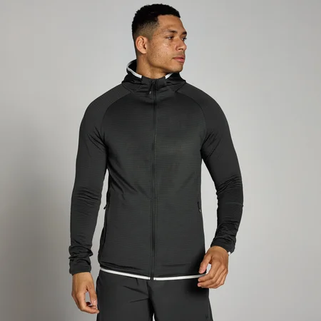 Sweat à capuche léger MP Tempo pour hommes – Noir délavé