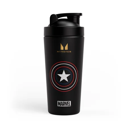 Shaker Captain America en acier inoxydable