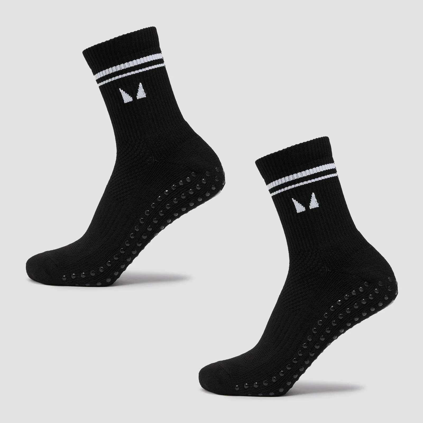 Chaussettes de pilates MP – Noir - UK 9-11 - Noir Image 1