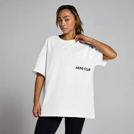 T-Shirt unisexe MP Move Club – Blanc