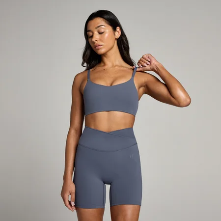Brassière de sport MP Tempo pour femmes – Bleu anthracite