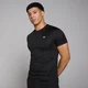 T-shirt d’entraînement texturé MP pour hommes – Noir