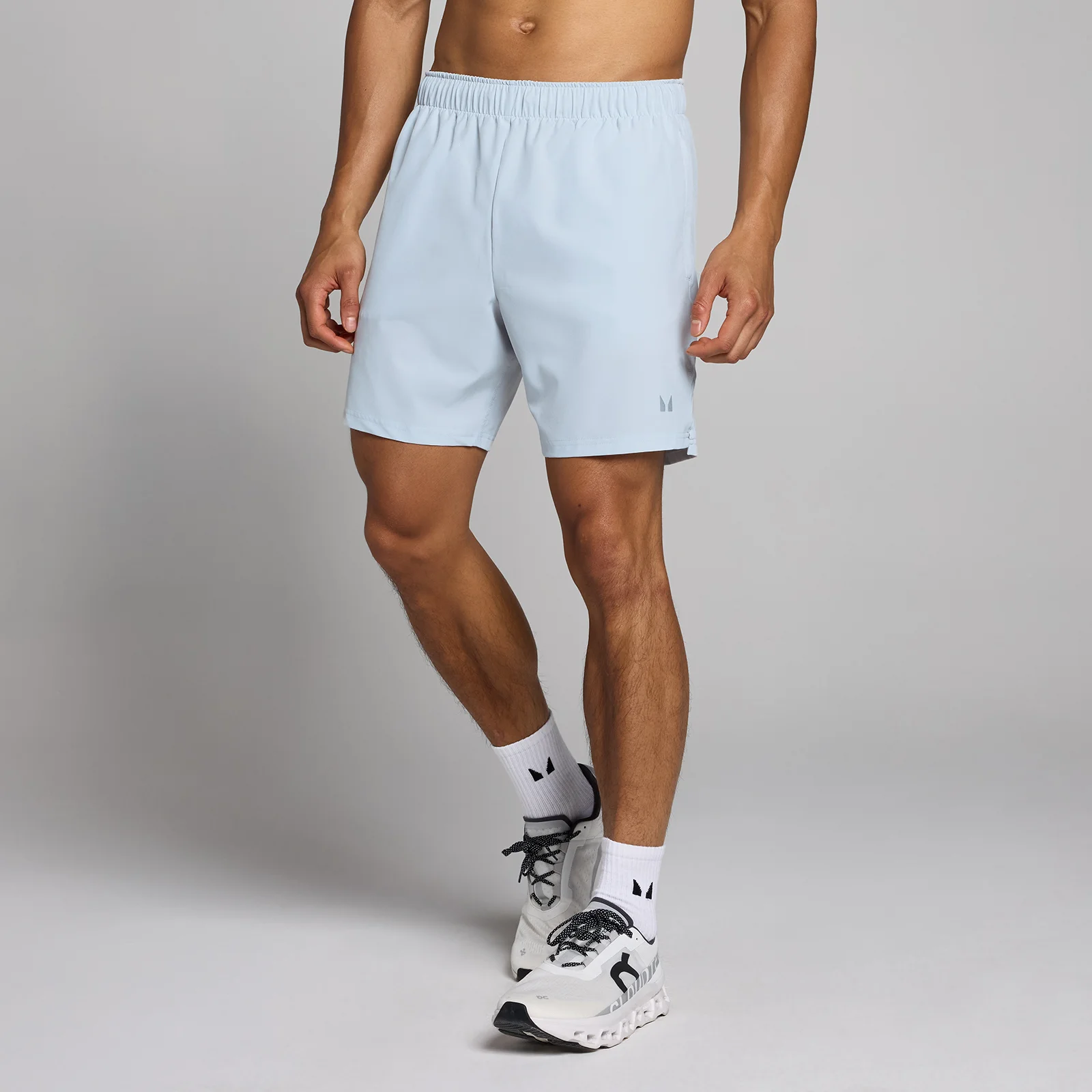 Short avec entrejambe de 18 cm MP Tempo pour hommes – Gris glacé - XS Image 1