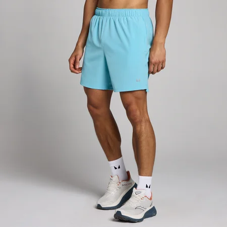 Short avec entrejambe de 18 cm MP Tempo pour hommes – Cyan