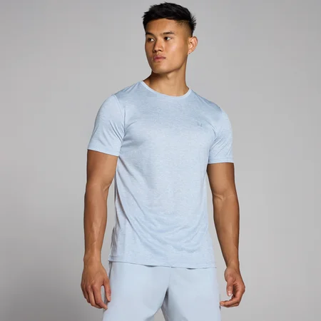 T-shirt chiné MP Tempo pour hommes – Gris glacé