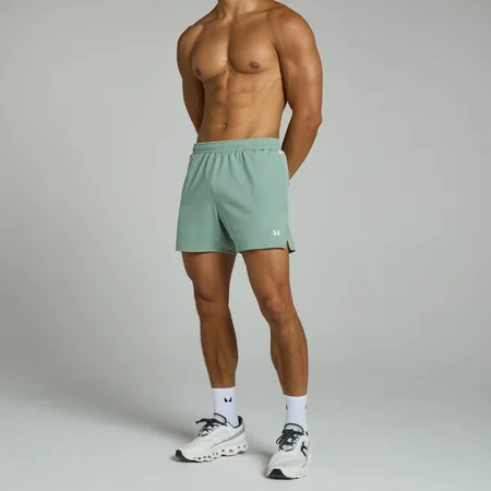 Short à empiècements avec entrejambe de 13 cm MP Tempo pour hommes – Vert pâle