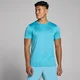 T-shirt chiné MP Tempo pour hommes – Cyan