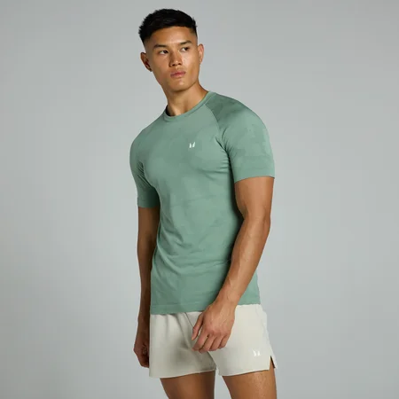 T-shirt sans coutures MP Tempo pour hommes – Vert pâle