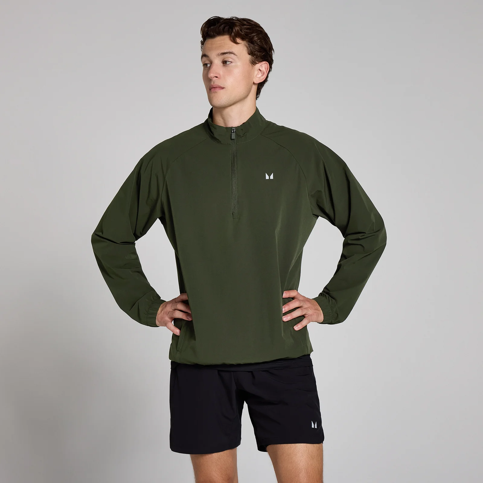 Coupe-vent léger MP pour hommes - Vert forêt - XS Image 1