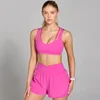 Brassière de sport double épaisseur MP Tempo pour femmes – Rose violet