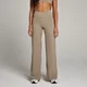 Legging ample à taille croisée MP Studio pour femmes – Taupe clair