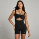 Body à fronces MP Studio pour femmes – Noir