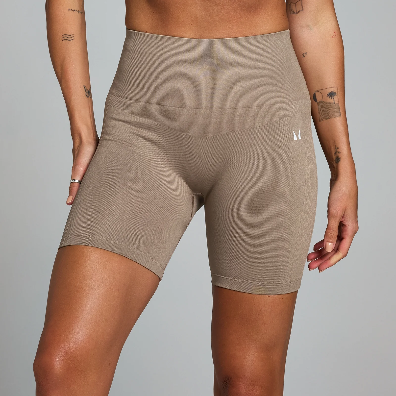 Cycliste sans coutures MP Shape pour femmes – Taupe clair - XS Image 1