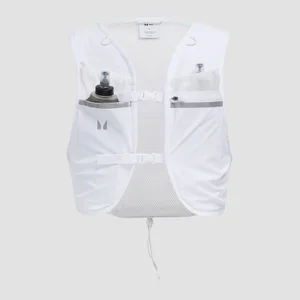 Lot Débardeur MP Hydration et 2 gourdes souples pour la course à pied - Blanc - Size S