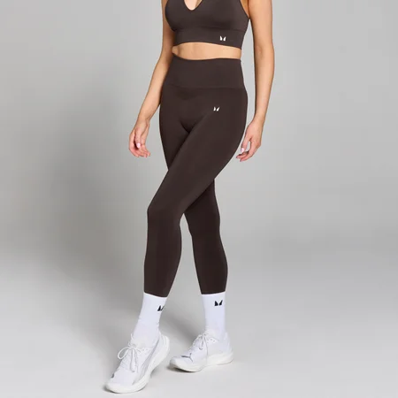 Legging effet froncé sans coutures MP Tempo pour femmes – Chocolat