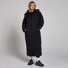 Doudoune longue matelassée MP femme - Noir