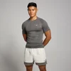 T-shirt seamless Tempo Pillar Graphic MP homme - Gris fer