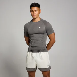 Haut sans coutures MP Tempo Pillar Graphic pour hommes – Truffe foncée - Size S