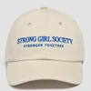 Casquette MP Strong Girl Society – Écru