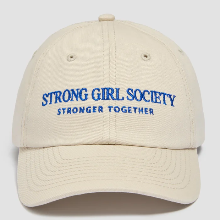 Casquette MP Strong Girl Society – Écru