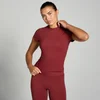 T-shirt moulant à manches courtes MP Tempo pour femmes – Cerise
