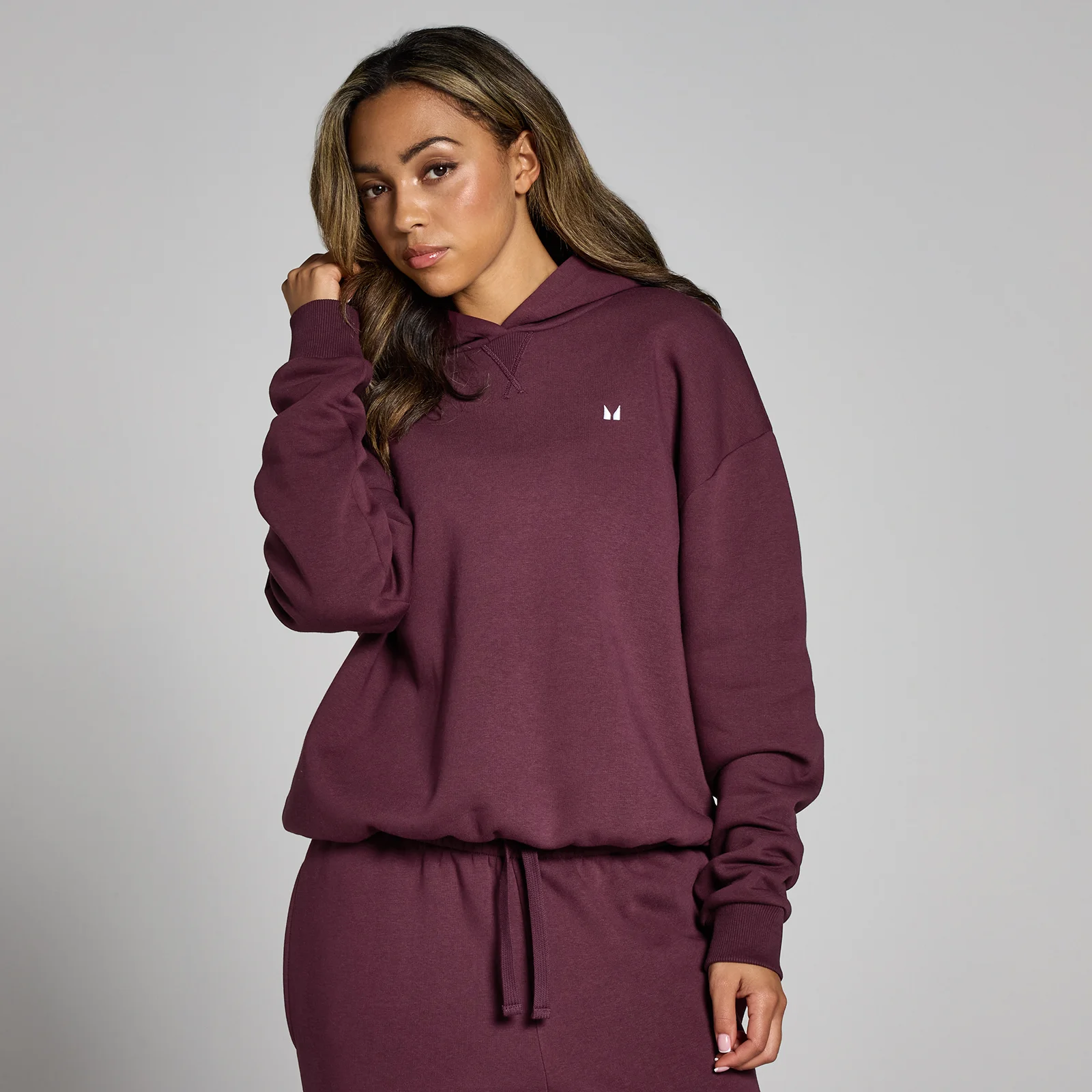 Sweat à capuche oversize MP Basics pour femmes – Baie foncée - XS Image 1