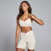 Brassière de sport MP Tempo froncée devant pour femme – Sable du désert