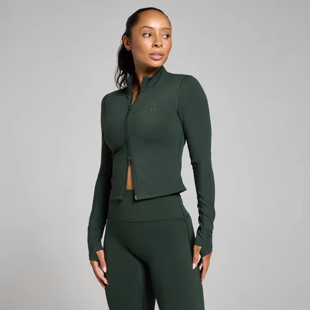 Veste courte MP Tempo pour femmes – Émeraude foncé