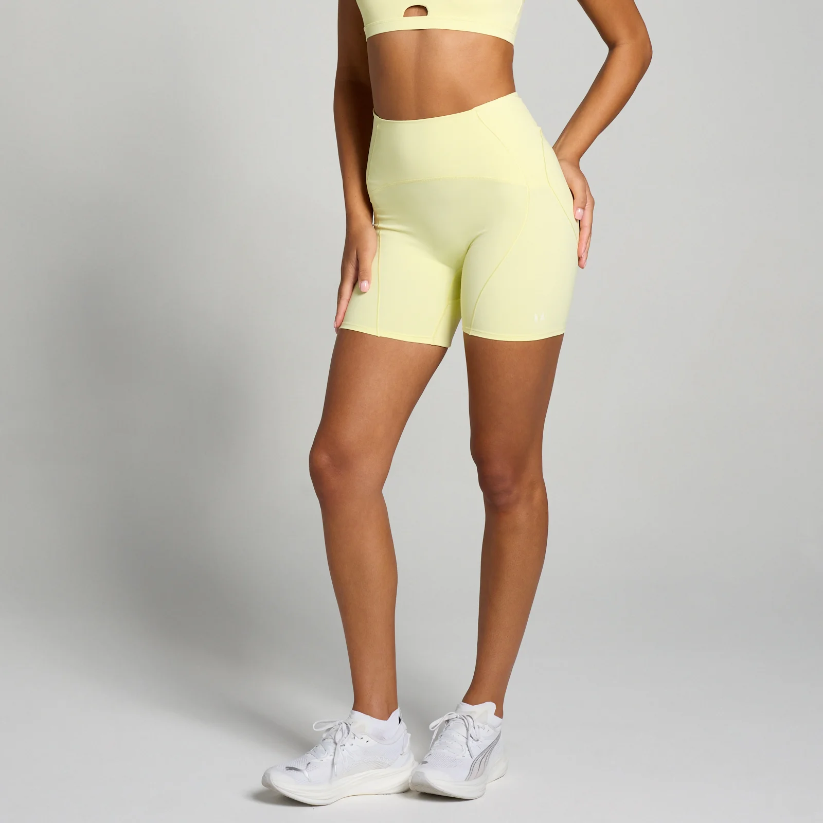 Short à ourlet incurvé MP Tempo Ultra pour femmes – Citron - XL Image 1