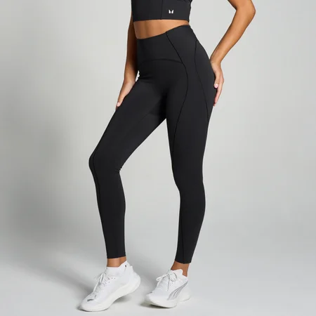 Legging à ourlet incurvé MP Tempo Ultra pour femmes – Noir