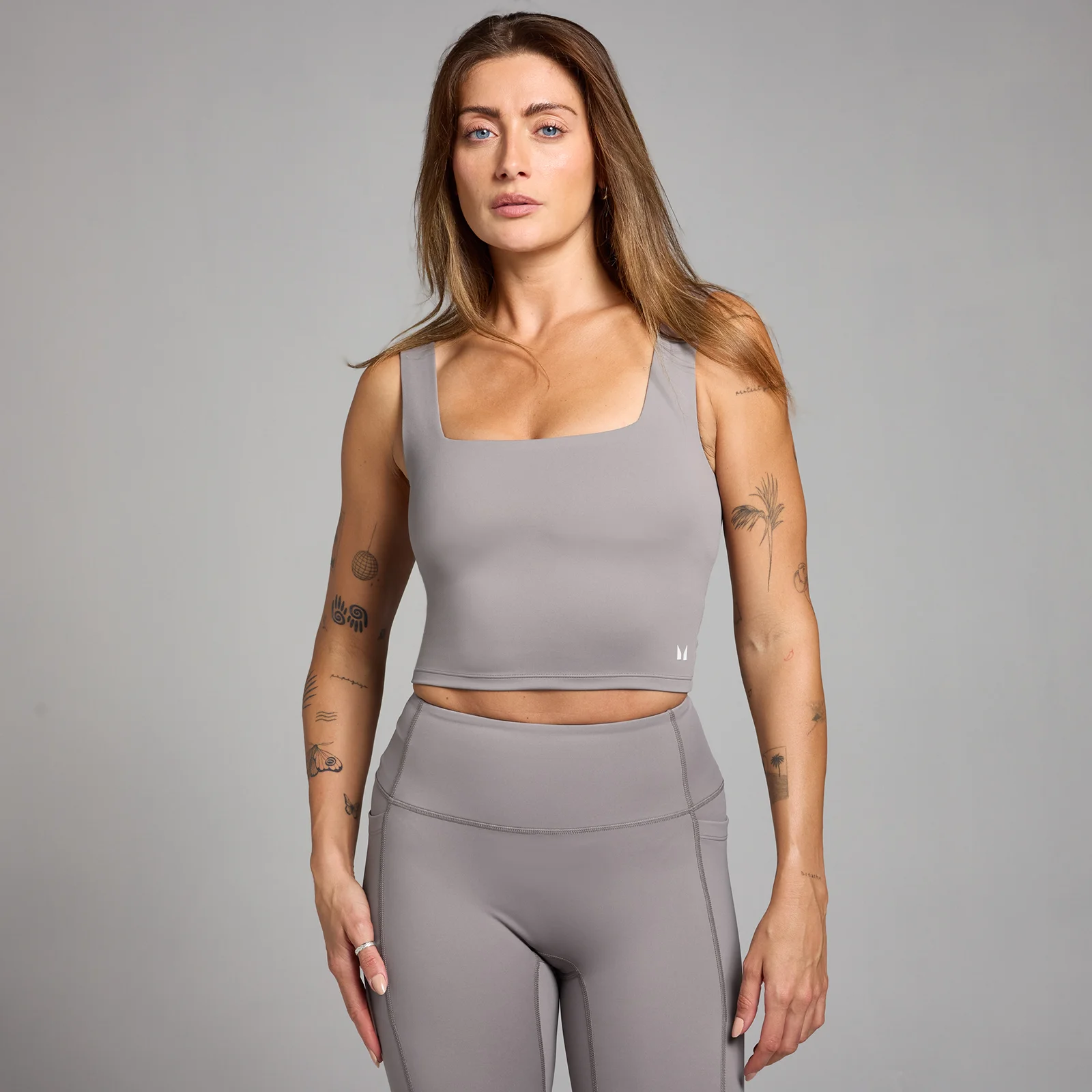 Débardeur à encolure carrée MP Active pour femmes – Gris froid - XS Image 1