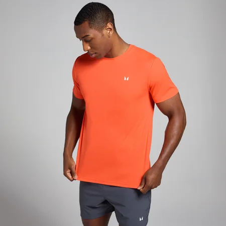 T-shirt d’entraînement texturé MP Active pour hommes – Orange