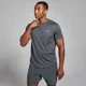 T-shirt d’entraînement texturé MP Active pour hommes – Gris foncé