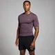 T-shirt imprimé sans coutures MP Active pour hommes – Violet foncé