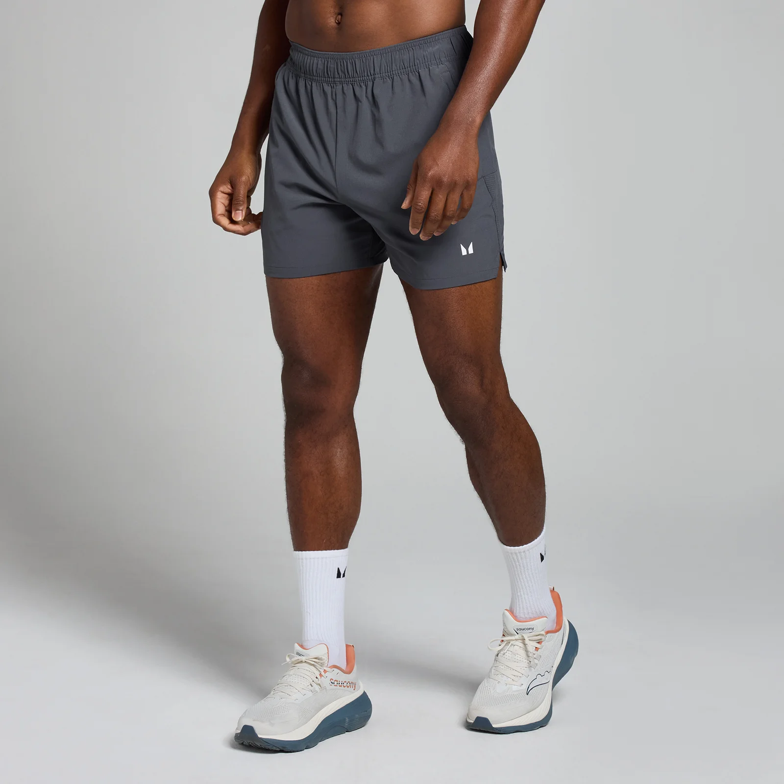 Short d’entraînement à poche MP Active pour hommes – Gris foncé - XS Image 1