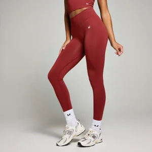 Legging sans coutures avec fronces invisibles MP pour femmes – Cerise - Size XS