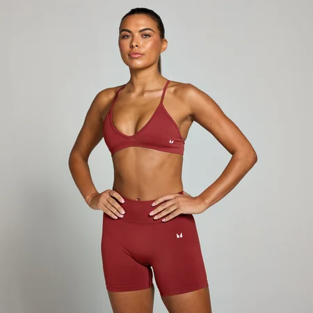 Brassière sans coutures micro MP pour femmes – Cerise