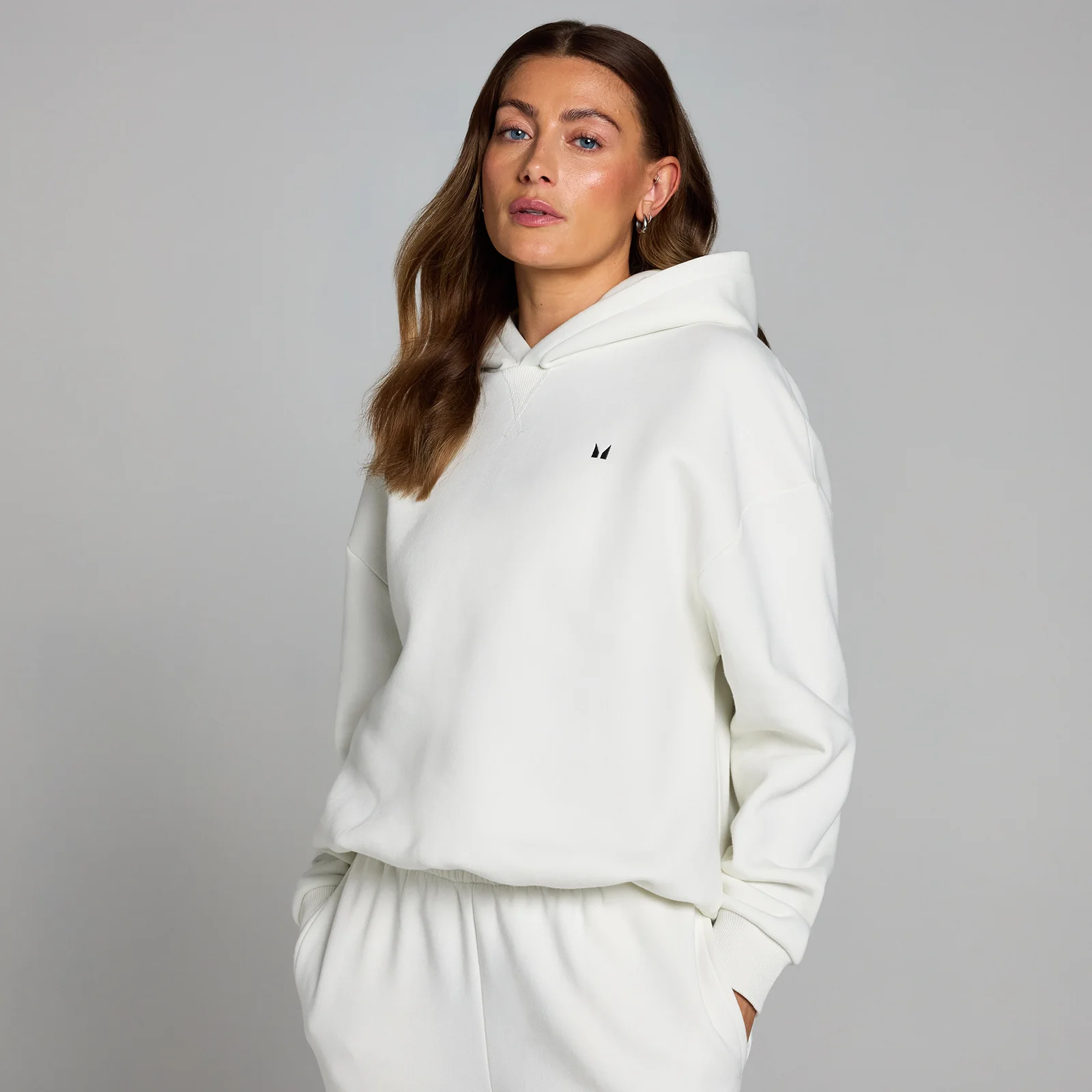 Sweat Oversize Sweat Blanc à Capuche Femme Sweat à Capuche